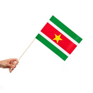 Zwaaivlaggetjes Suriname 20x30cm (10st)
