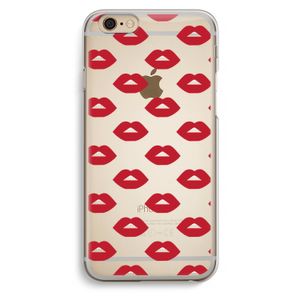 Lips: iPhone 6 / 6S Transparant Hoesje