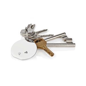 Nedis SmartLife Keyfinder | Batterij Gevoed | 1x CR2032 | Incl. batterij(en) | Bluetooth-versie: 4.0 | Batterijlevensduur tot: 1 Jaar | Wit | 1 Stuks