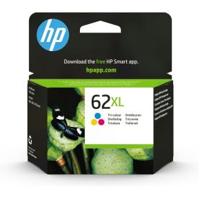 HP 62XL originele high-capacity drie-kleuren inktcartridge