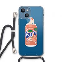 S(peach)less: iPhone 13 mini Transparant Hoesje met koord