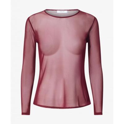 Sisters Point - Rood | Dames | Top | Rood | M | regular | Kamst mode