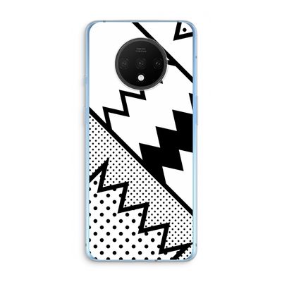 Pop Art #5: OnePlus 7T Transparant Hoesje