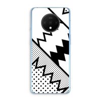 Pop Art #5: OnePlus 7T Transparant Hoesje
