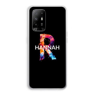 Abstract Spectrum: Oppo A94 5G Transparant Hoesje