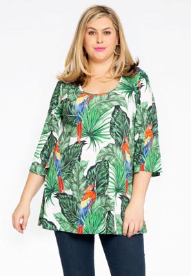 Yoek Tuniek flare PARROT | Beige | Maat 54/56