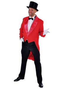 Slipjas luxe rood