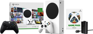 Xbox Series S + 3 Maanden Game Pass Ultimate bundel + Controller Zwart + Play & Charge Kit