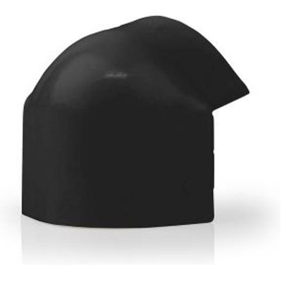 Kabelmanagement | Buis | Over de hoek | 1 Stuks | PVC | Zwart