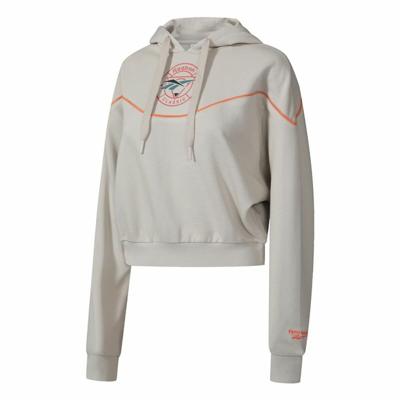 Dameshoodie Reebok Classic Trail Beige - Maat: M