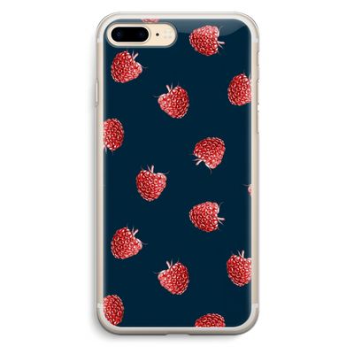 Framboosjes: iPhone 7 Plus Transparant Hoesje