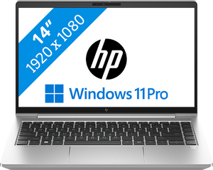 HP EliteBook 640 14 G10 Laptop 35,6 cm (14") Full HD Intel® Core™ i7 i7-1355U 16 GB DDR4-SDRAM 512 GB SSD Wi-Fi 6E (802.11ax) Windows 11 Pro Zilver