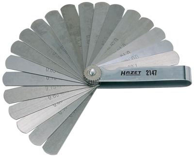 HAZET voelermaat fuehler teaching set 20sheet