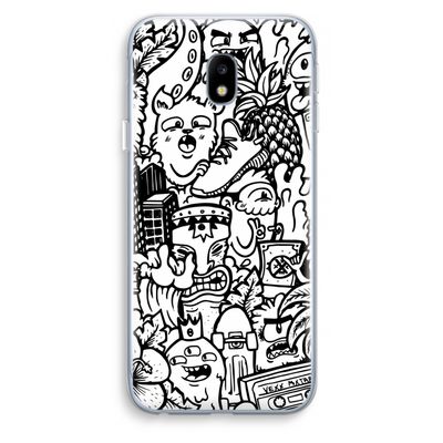 Vexx Mixtape #2: Samsung Galaxy J3 (2017) Transparant Hoesje