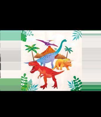 Servetten Dino Apatosaurus (16st)