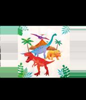 Servetten Dino Apatosaurus (16st)