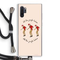 Jingle Ladies: Samsung Galaxy Note 10 Plus Transparant Hoesje met koord