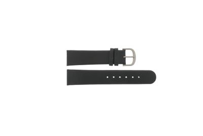 Horlogeband Danish Design IQ13Q672 / IQ12Q993 Leder Zwart 20mm