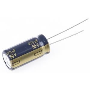 Panasonic EEUFC1H471 Elektrolytische condensator Radiaal bedraad 5 mm 470 µF 50 V 20 % (Ø x l) 12.5 mm x 25 mm 1 stuk(s)