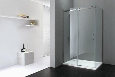 Douchecabine schuifdeur + vaste wand 120