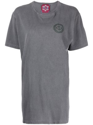 Philosophy Di Lorenzo Serafini t-shirt à logo imprimé - Gris