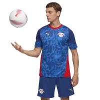 PUMA RB Leipzig Trainingsshirt 2025-2026 Blauw Donkerblauw Rood
