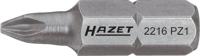 HAZET Bit 2216-PZ2 · 1/4 inch (6,3 mm) zeskant massief · Pozidriv-profiel PZ · SW PZ2
