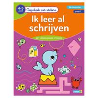 Deltas Oefenboek met stickers - ik leer al schrijven (4-5 jaar)