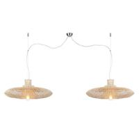 GOOD&MOJO Hanglamp Kalahari - Rotan - 160x70x25cm - 2L