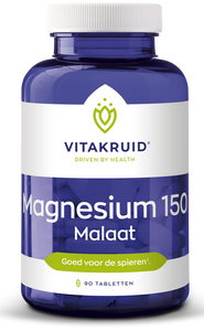 Vitakruid Magnesium 150 Malaat Tabletten