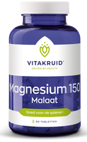 Vitakruid Magnesium 150 Malaat Tabletten - thumbnail