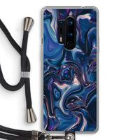 Mirrored Mirage: OnePlus 8 Pro Transparant Hoesje met koord