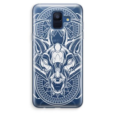Oh Deer: Samsung Galaxy A6 (2018) Transparant Hoesje