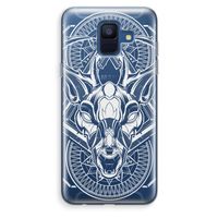 Oh Deer: Samsung Galaxy A6 (2018) Transparant Hoesje