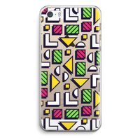 8-bit N°4: iPhone 5 / 5S / SE Transparant Hoesje