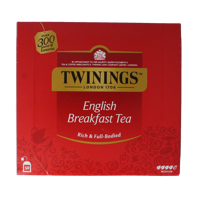 Twinings English breakfast envelop 50 Zakjes