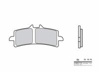 BREMBO Remblokken, voor de moto, OEM Gesinterd Metaal 07BB3793