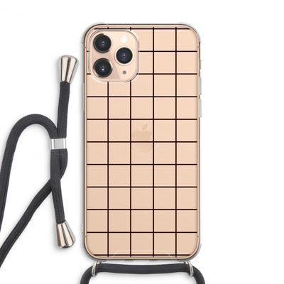 Rooster: iPhone 11 Pro Max Transparant Hoesje met koord
