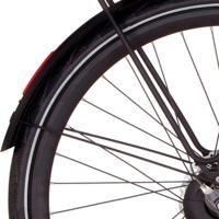 Cortina spatbordstang achter 28 e-mozzo jet black matt