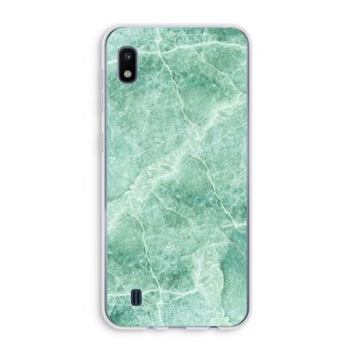 Groen marmer: Samsung Galaxy A10 Transparant Hoesje