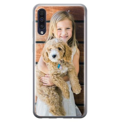 Samsung Galaxy A50/A30s hoesje ontwerpen - Softcase transparant ontwerpen