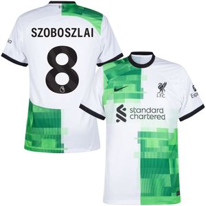 Liverpool Shirt Uit 2023-2024 + Szoboszlai 8
