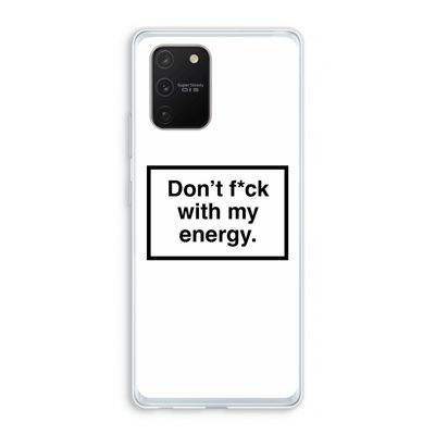 My energy: Samsung Galaxy S10 Lite Transparant Hoesje
