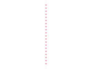 Hangslinger Hartjes Roze (3m)