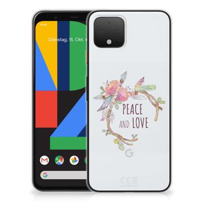 Google Pixel 4 Telefoonhoesje met Naam Boho Text