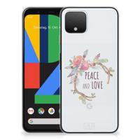 Google Pixel 4 Telefoonhoesje met Naam Boho Text