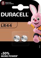 Duracell knoopcel Electronics LR44, blister van 2 stuks Duracell knoopcel Electronics LR44, blister van 2 stuks