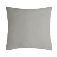 Stof Textile sierkussen Nelson - lichtgrijs - 40 x 40 cm - bank kussens - polyester Stof Textile sierkussen Nelson - lichtgrijs - 40 x 40 cm - bank kussens - polyester