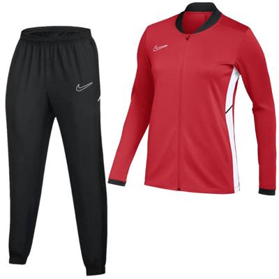 Nike Academy 25 Trainingspak Full-Zip Kids Rood Zwart Wit