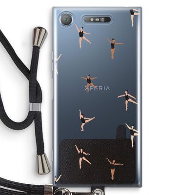 Dancing #1: Sony Xperia XZ1 Transparant Hoesje met koord